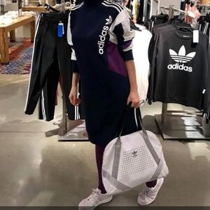 Adidas Navy and Purple Dress